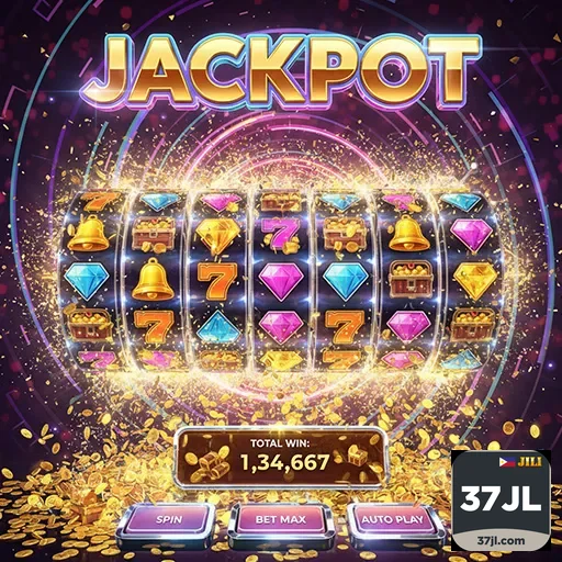 37jl jackpot slot win