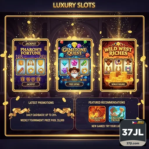 37jl luxury slots promotions